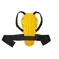 Paraschiena Moto BACK WARRIOR EVO Nero Giallo taglia unica