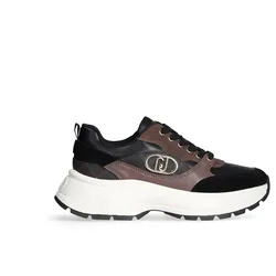 Sneaker Eva 06 Calf Leather/Monogra Black/Brown EU 37