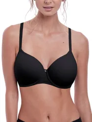 Womens Aura Moulded T-Shirt Bra - Black - Size 30f