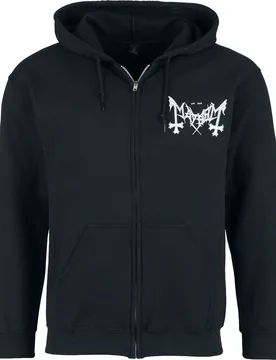 Kapuzenjacke - Pure Fucking Armageddon - M bis XXL - für Männer - Größe L - schwarz - Lizenziertes Merchandise! - Männer - male - Mayhem - FashionsVida