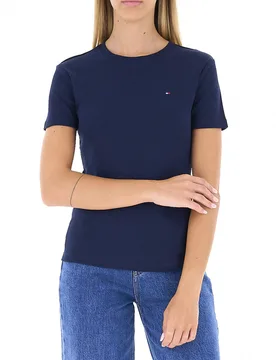 T-shirt girocollo BLU NAVY M - Tommy hilfiger - FashionsVida