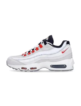 Scarpa Bassa Uomo Air Max 95 Se Light Bone/habanero Red/black - Nike - FashionsVida