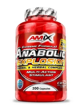 Masse Musculaire Anabolic Explosion 200 Unités - Amix - FashionsVida