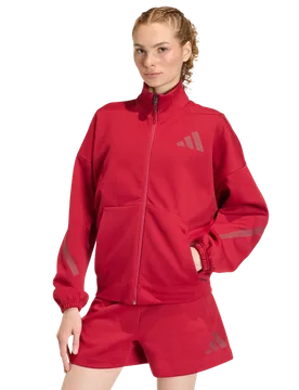 Z.n.e. Track Top Damen Trainingsoberteile - Rot - Größe XS (30-32) - Poly Mesh Red XS (30-32) - Adidas - FashionsVida