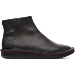 Botines de mujer de piel con cuña en
