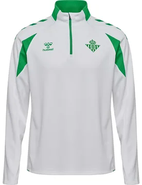 Sweat à Demi-zip Real Betis Balompie 26/27 Core 2.0 White XL Homme - Hummel - FashionsVida