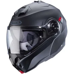 Casco Moto Modulare Omologato P/J DUKE EVO Nero Opaco taglia S