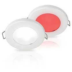 Euroled 75 Red/white Led Light 120 Mm 3w White 190 Lumens unisex