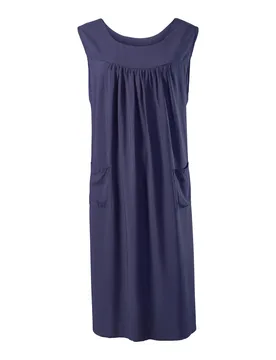 Bequemkleid "Beate" blau S Damen - wedolina - FashionsVida