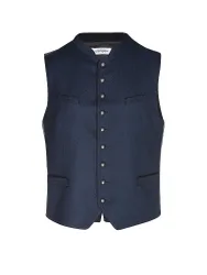 Gilet tradizionale blu 48