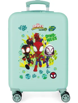 Maleta de cabina 55 cm dino-webs abs rígida con capacidad de 35l - Personajes - FashionsVida