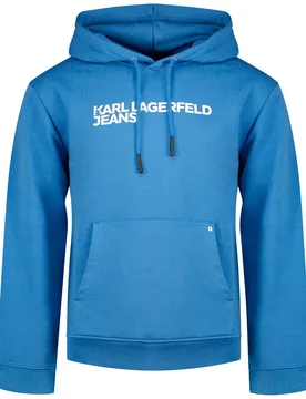 Sweat à Capuche A2m20049 Regular Fit Washed Federal Blue XL - Karl Lagerfeld Jeans - FashionsVida