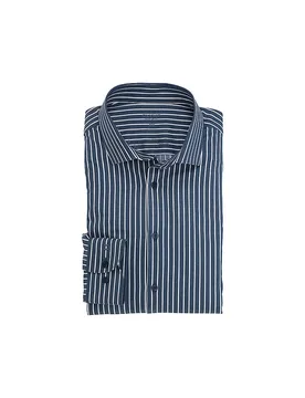 Camicia Slim Fit blu 38 - Olymp Level Five - FashionsVida