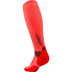 Core Run Laufsocken 5.0 Compression lang Damen NEON CORAL Gr. 3