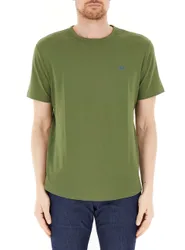 T-shirt in piqué VERDE OLIVA XXL
