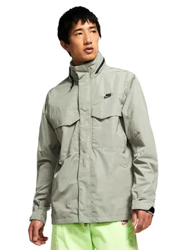 Hooded M65 Jacket - Jacke-Windbreaker - grün - Herren - Size: XL - Nike - FashionsVida