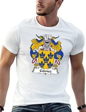Gomez Coat of Arms/Family Crest T-Shirt Large Size Short Sleeve T-Shirt - Aliexpress - FashionsVida