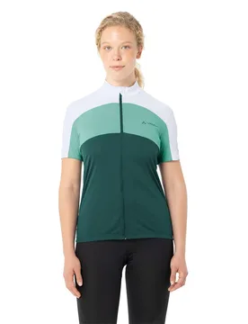 Maglia A Maniche Corte Matera Fz Tricot Deep Pond - Vaude Bike - FashionsVida