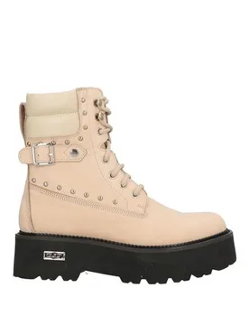 Botines de caña alta Mujer Beige 36,37,38,39,40 Mujer - CULT - FashionsVida