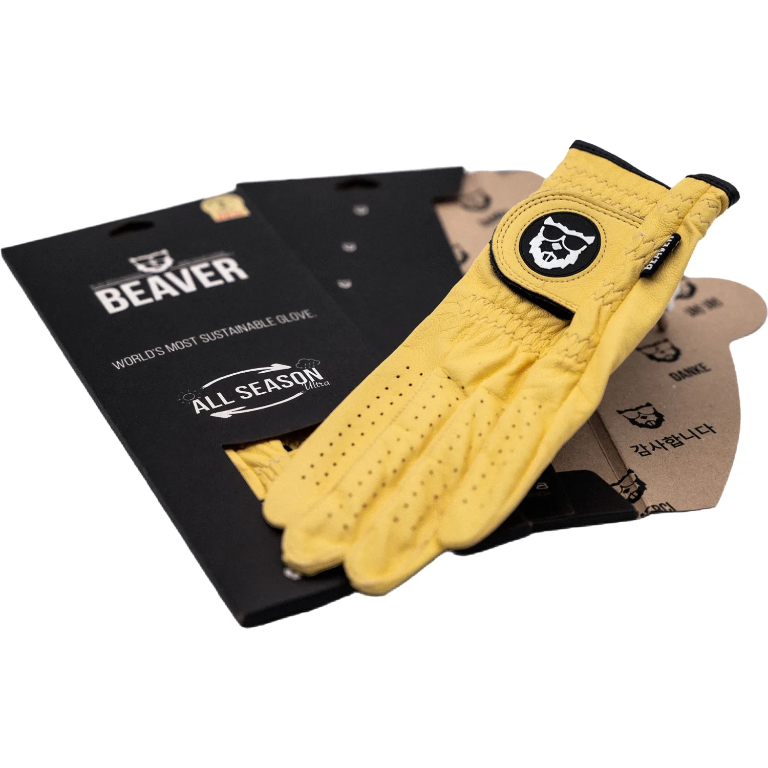 Handschuh All Weather, gelb xxl - BEAVER GOLF - FashionsVida