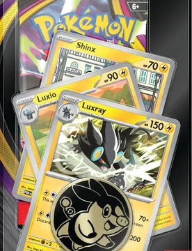 Pokemon ME Pitch Black Premium Checklane Blister Luxray - Pokémon - FashionsVida