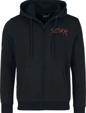 Kapuzenjacke - Sword Skull - S bis XXL - für Männer - Größe M - schwarz - EMP exklusives Merchandise! - Männer - male - Slayer - FashionsVida