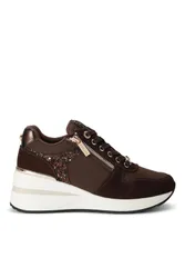 Women's 'High Rise' Trainers in Brown Size: 5 - Brown - Size: 5