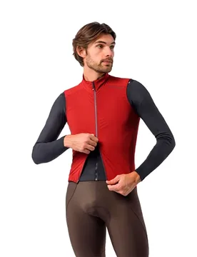Castelli Gilet Espresso 2 Garnet - Castelli - FashionsVida