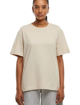 T-Shirt - Ladies Everyday Tee - XS bis L - für Damen - Größe XS - beige - Frauen - female - Urban classics - FashionsVida