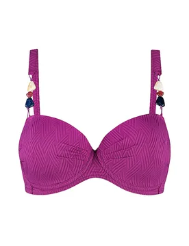 Damen Bikinioberteil pink 44E W - Cyell - FashionsVida