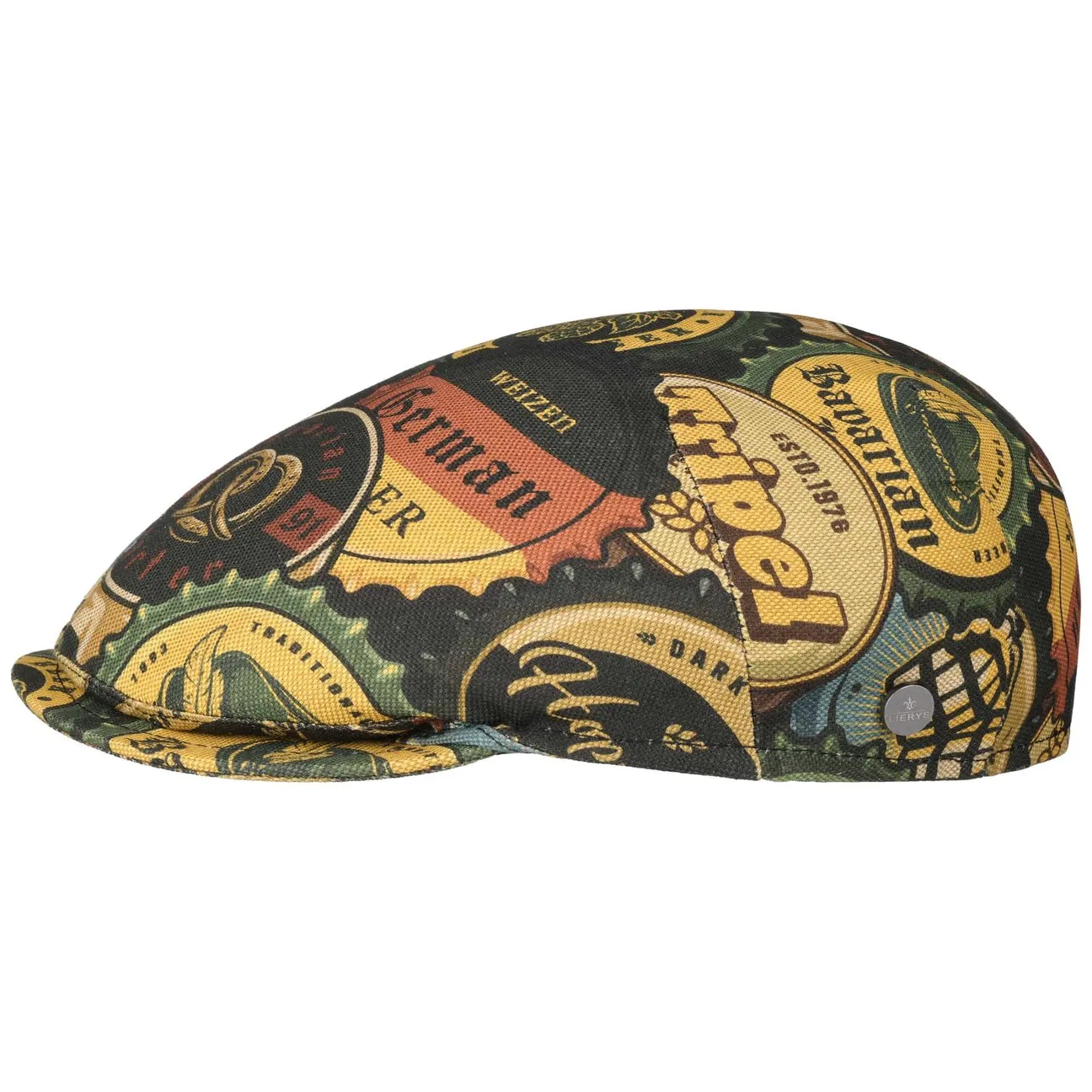 Bavarian Flat Cap by - mixed colours - Size: 56 cm - Lierys - FashionsVida