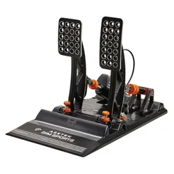 Simsports Pédales Invicta Forte Black One Size unisex