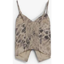 Top de mujer estampado de tirantes