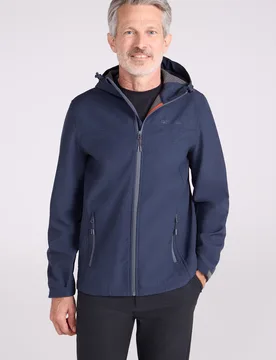Reykjavik Mens Windproof Softshell Jacket - Navy - Navy - Size: XS - Mountain Warehouse - FashionsVida