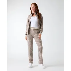 Pantalón estampado con bolsillos de mujer