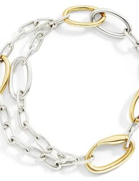 Pulsera Essentials plata y chapado en oro - DoDo - FashionsVida