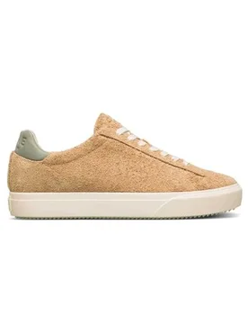Mens Starfish Suede Tea Bradley Venice Trainer - Male - Orange - UK 6 - CLAE Footwear - FashionsVida