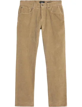 Pantalones de hombre slim de tiro medio en color - 7 For All Mankind - FashionsVida