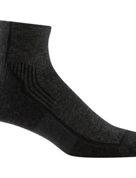 Hiker 1/4 Socke 41-42,5 Onyx - Darn Tough - FashionsVida
