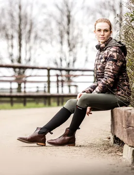 Damen Stiefelette FLORENTINA FZ brown 38 - Suedwind - FashionsVida