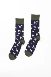 Mens Multi Dog Pattern Socks - - Size: ONESIZE