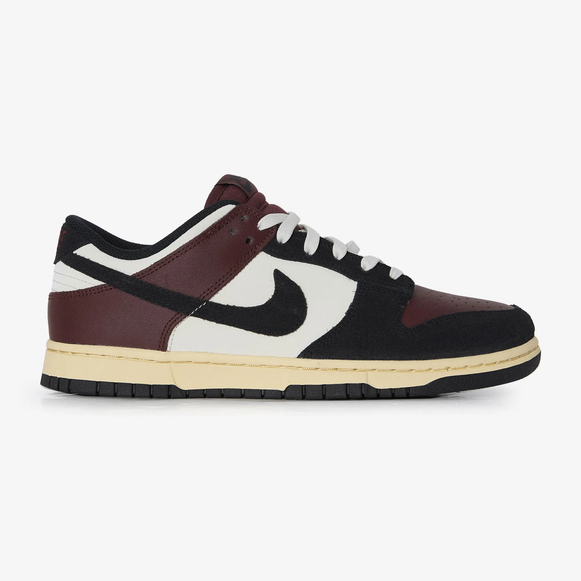 Dunk Low blanc/noir/bordeaux 45 - Nike - FashionsVida