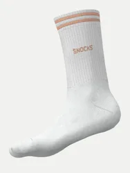 Snocks Socken Unisex Weiß 43-46