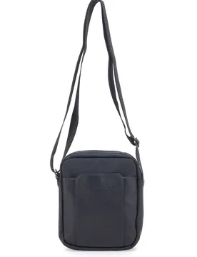 Borsello Nero Gian Marco Venturi 506-1 - GMV - FashionsVida