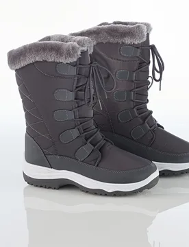 Schneestiefel "Elsbeth" anthrazit - 3Pagen - FashionsVida