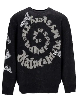 Maglione Uomo Spiral Sweater Black - The Hundreds - FashionsVida