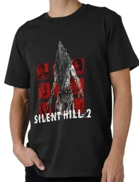 Silent Hill 2 Collection Horror Graphic Tee Unisex Short Sleeve Gift t Shirt 100% cotton printed Clothes All size top S-6XL - Aliexpress - FashionsVida