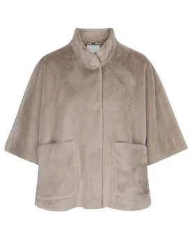 Jacke in Felloptik DEWI beige 44 Damen - RINO&PELLE - FashionsVida