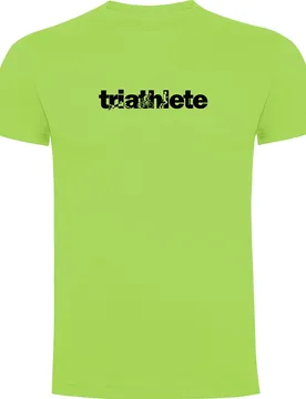 Maglietta A Maniche Corte Word Triathlete Light Green - Kruskis - FashionsVida