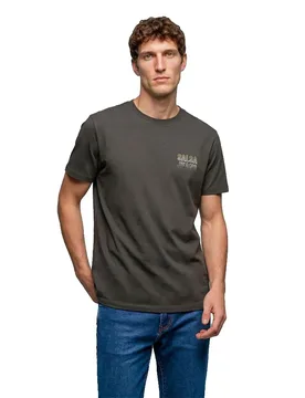 T-shirt à Manches Courtes 21012127 Green L - Salsa Jeans - FashionsVida